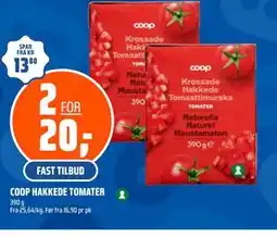 Coop Obs COOP HAKKEDE TOMATER tilbud