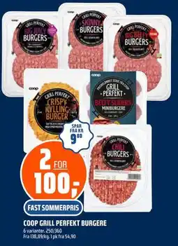 Coop Obs COOP GRILL PERFEKT BURGERE tilbud