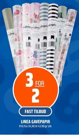 Coop Obs LINEA GAVEPAPIR tilbud