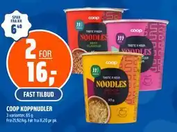 Coop Obs COOP KOPPNUDLER tilbud