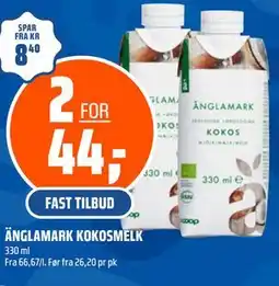 Coop Obs ÄNGLAMARK KOKOSMELK tilbud
