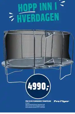 Coop Obs PRO FLYER FLOWBOUNCE TRAMPOLINE tilbud