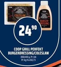 Coop Obs COOP GRILL PERFEKT BURGERDRESSING/COLESLAW tilbud