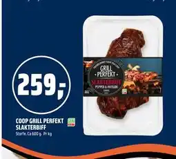 Coop Obs COOP GRILL PERFEKT SLAKTERBIFF tilbud