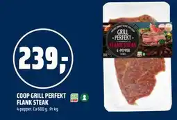 Coop Obs COOP GRILL PERFEKT FLANK STEAK tilbud