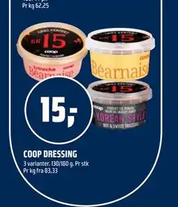 Coop Obs COOP DRESSING tilbud