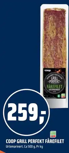 Coop Obs COOP GRILL PERFEKT FÅREFILET tilbud