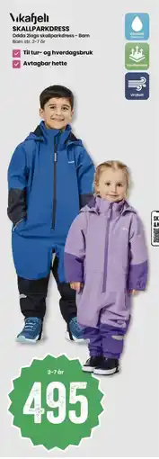 Sport Outlet Vikafjeli Skallparkdress tilbud