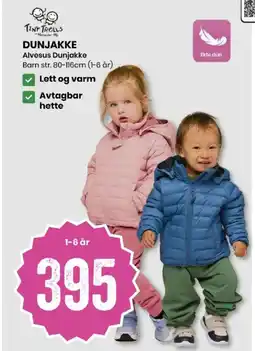 Sport Outlet Tiny trolls Dunjakke tilbud