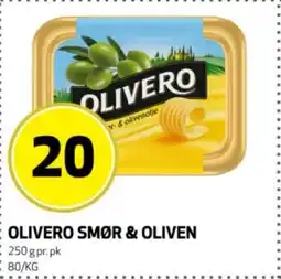 Bunnpris Olivero smør & oliven tilbud
