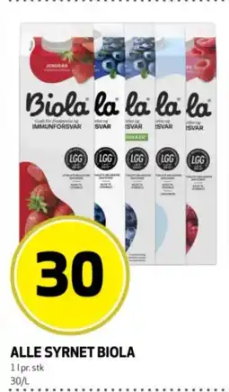 Bunnpris Alle syrnet biola tilbud