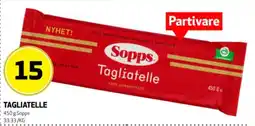 Bunnpris Sopps Tagliatelle tilbud