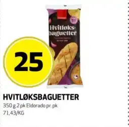 Bunnpris Eldorado Hvitløksbaguetter tilbud