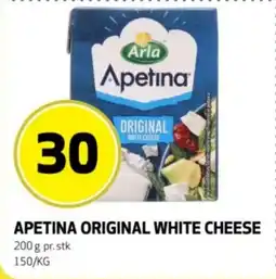 Bunnpris Apetina original white cheese tilbud