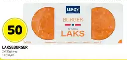 Bunnpris Lerøy Lakseburger tilbud