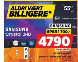 POWER 55 4K Smart-TV tilbud
