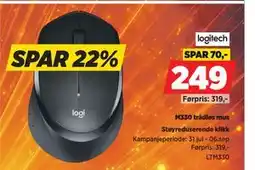 POWER M330 trådløs mus tilbud