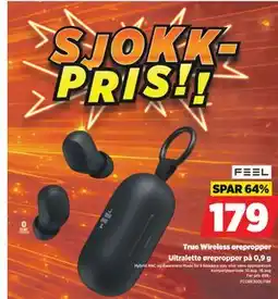 POWER True Wireless ørepropper tilbud