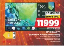 POWER SAMSUNG 65 4K Smart-TV tilbud