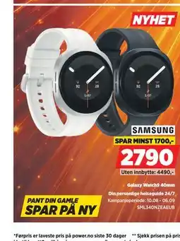POWER Galaxy Watch9 40mm tilbud