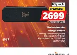 POWER Klipsch Bluetooth-høyttaler tilbud