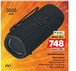 POWER FEEL Bluetooth høyttaler tilbud