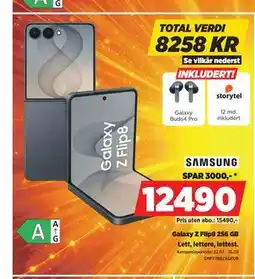 POWER Galaxy Z Flip8 256 GB tilbud