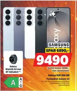 POWER Galaxy S26 256 GB tilbud