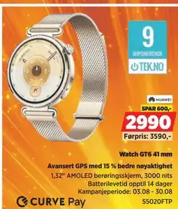 POWER Watch GT6 41 mm tilbud