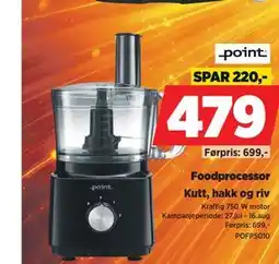 POWER Foodprocessor tilbud