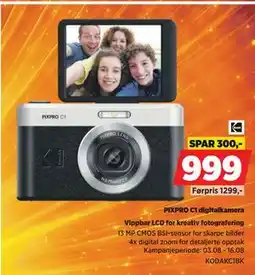 POWER PIXPRO C1 digitalkamera tilbud