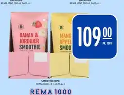 Rema 1000 SMOOTHIE 10PK tilbud