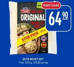 Rema 1000 EKTE REVET OST tilbud