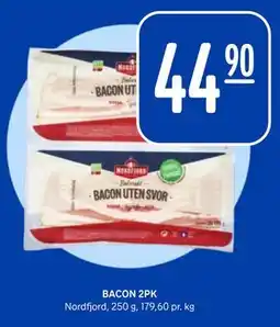 Rema 1000 BACON 2PK tilbud