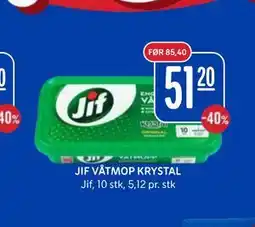 Rema 1000 JIF VÅTMOP KRYSTAL tilbud