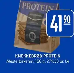 Rema 1000 KNEKKEBRØD PROTEIN tilbud