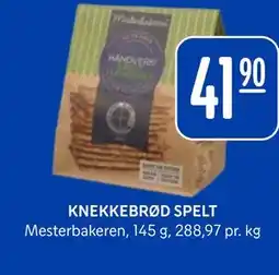 Rema 1000 KNEKKEBRØD SPELT tilbud