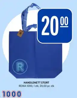 Rema 1000 HANDLENETT STORT tilbud