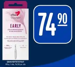 Rema 1000 GRAVIDITETSTEST tilbud