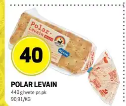 Bunnpris POLAR LEVAIN tilbud