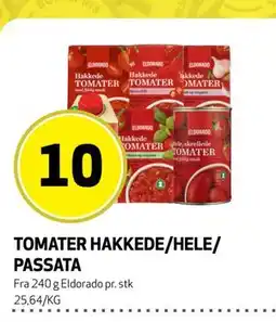 Bunnpris TOMATER HAKKEDE/HELE/PASSATA tilbud