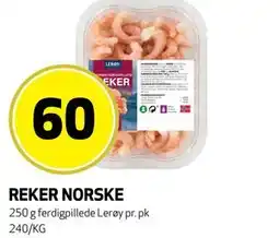 Bunnpris REKER NORSKE tilbud