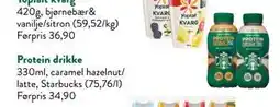 Jacobs Protein drikke tilbud