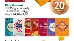Jacobs TINE skivet ost tilbud