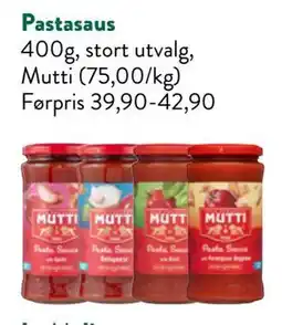 Jacobs Pastasaus tilbud