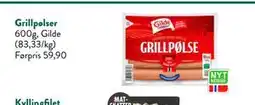 Jacobs Grillpølser tilbud