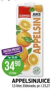 Kiwi APPELSINJUICE tilbud