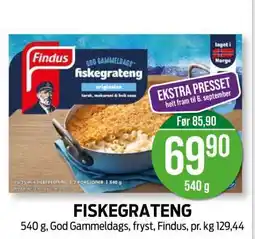 Kiwi FISKEGRATENG tilbud