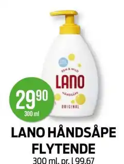 Kiwi LANO HÅNDSÅPE FLYTENDE tilbud
