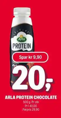 Coop Extra ARLA PROTEIN CHOCOLATE tilbud
